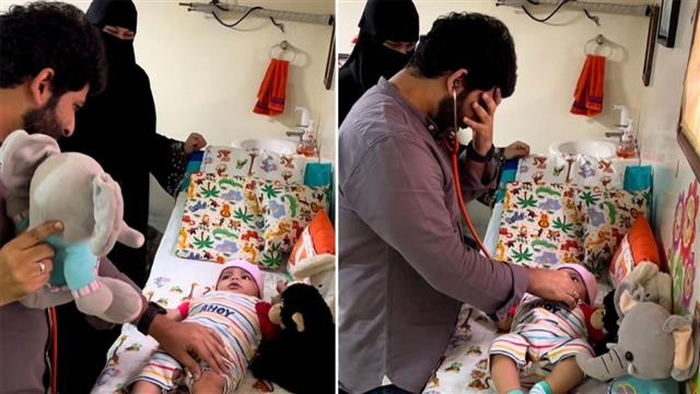 This Bengaluru doctor's fun technique of giving vaccine shots to babies goes viral
