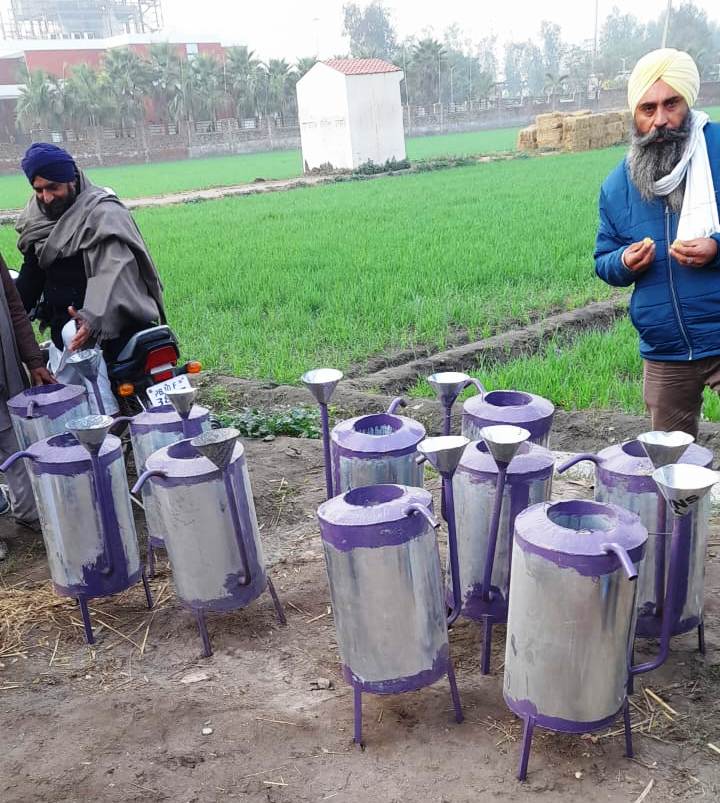 Water heaters, desi-ghee pinnis for Zira agitators to tackle chill
