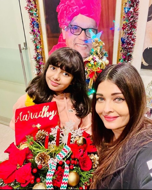 Aishwarya Rai and Aaradhya Bachchan wish Merry Christmas to fans