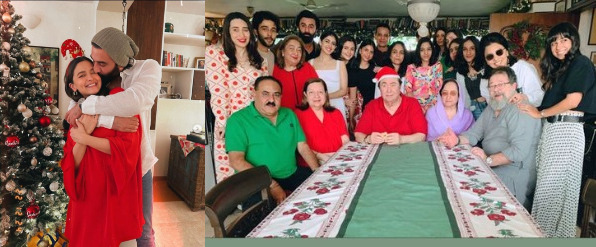 Can you spot Suhana Khan in Alia Bhatt’s Christmas fam jam pic?