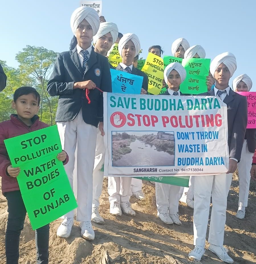 Environmentalists, green NGOs take out anti-pollution march in Ludhiana