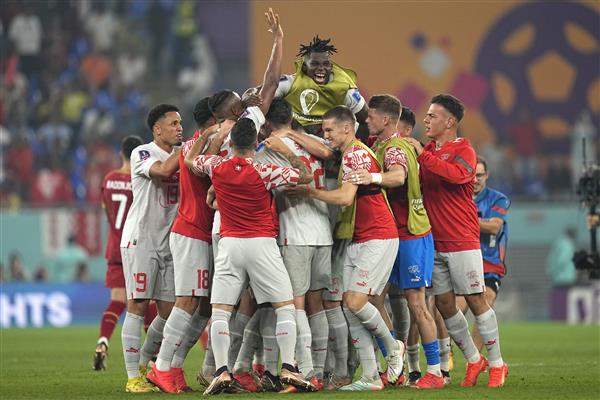 FIFA World Cup: Slick Switzerland edge Serbia 3-2 to reach last 16