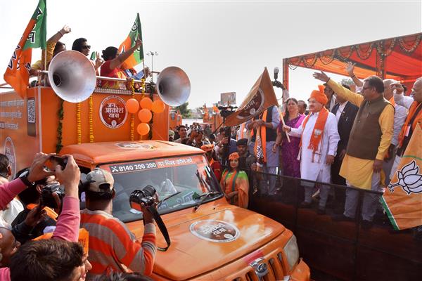 BJP rolls out 51 yatras in Rajasthan, JP Nadda leads