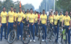 Cycle rally in memory of Indo-Pak war heroes