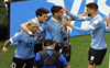 Stunned Uruguay win but dumped out of World Cup on goals scored
