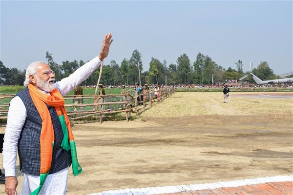 UP’s development gives impetus to India’s march to progress, says Modi at a rally in Barabanki