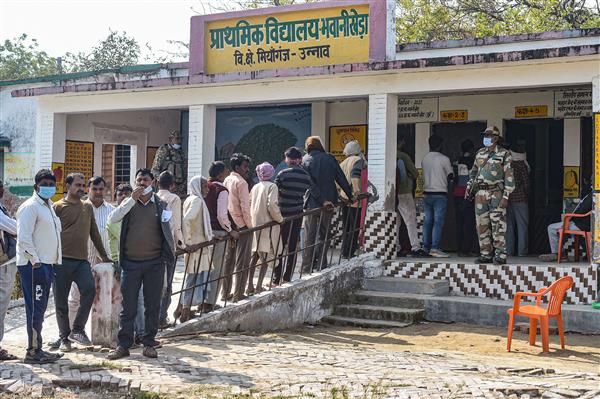58.44 per cent voting recorded in fourth phase of UP polls