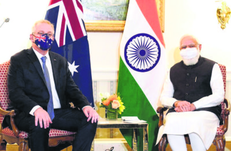 Australia warms up to India
