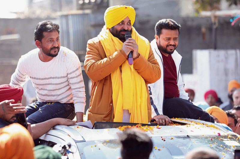Usher In Change p S Cm Candidate Bhagwant Mann Urges Voters In Dhuri