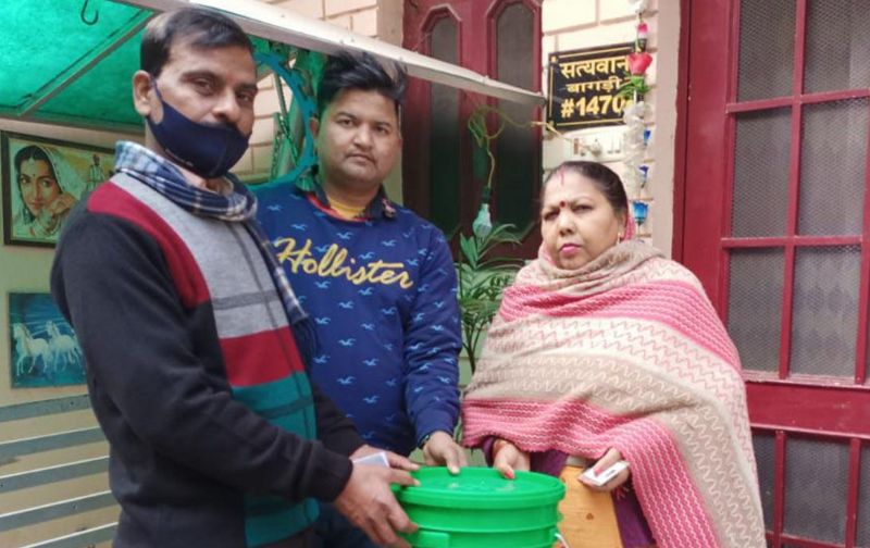 Chandigarh Municipal Corporation eyes home composting, gives buckets to households