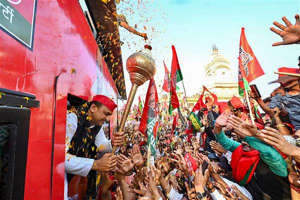 UP ASSEMBLY POLLS 2022: Akhilesh Yadav ends Ph-V campaign with roadshow in Ayodhya