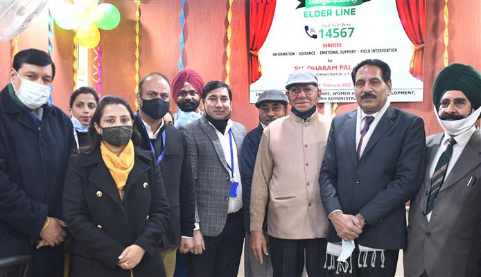Toll-free helpline for Chandigarh elders launched