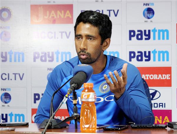 Wicketkeeper Wriddhiman Saha says he won’t reveal identity of journalist who threatened him