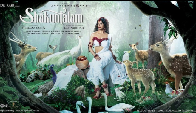 Samantha Ruth Prabhu's first look from 'Shaakuntalam' is a scene from fairyland