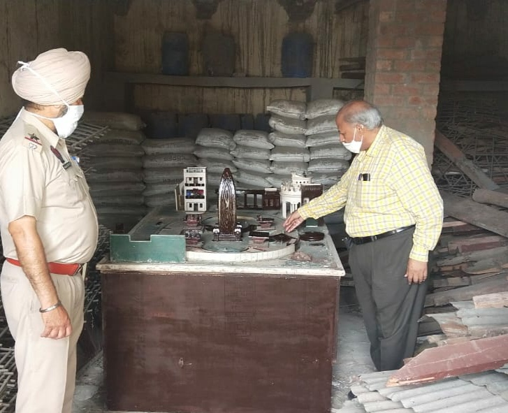 Jallianwala Bagh’s model yet to be re-installed