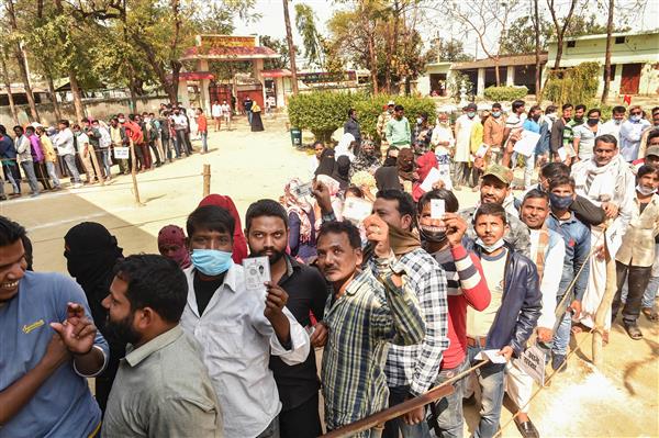 UP records 53.93 per cent voting till 5 pm in fifth phase of UP assembly elections