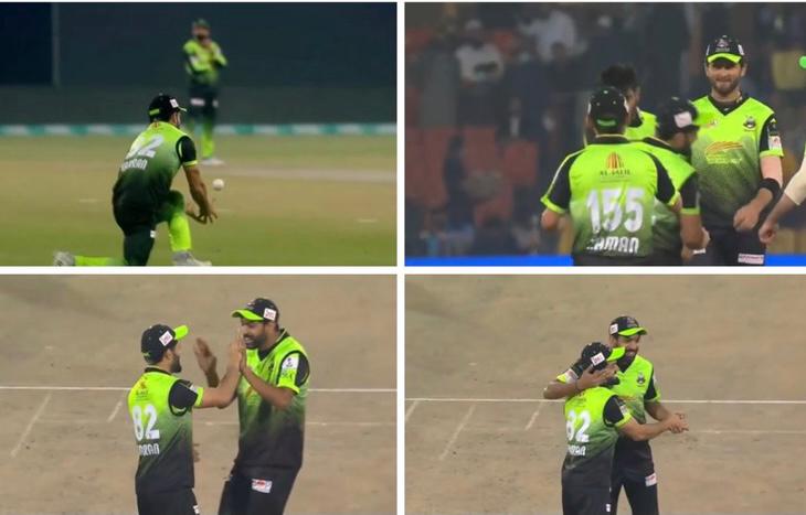 Pakistani cricketer Haris Rauf slaps teammate for dropping catch, hugs him  later to make up; video goes viral