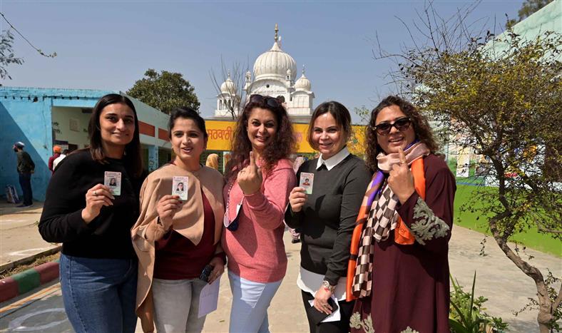 PUNJAB POLL 2022: Women outnumber men in polling in Ludhiana South