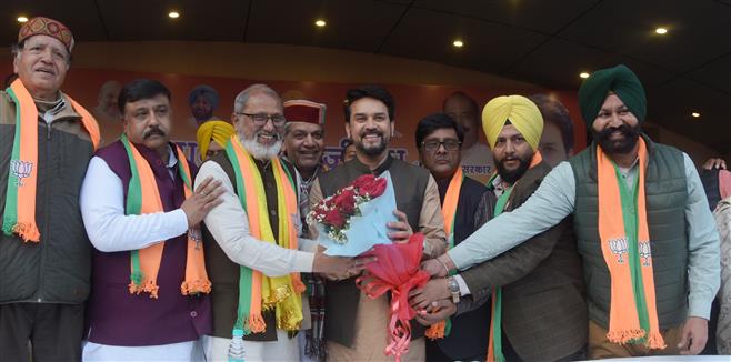 If voted to power, BJP govt will give MSP on pulses, flowers: Anurag Thakur