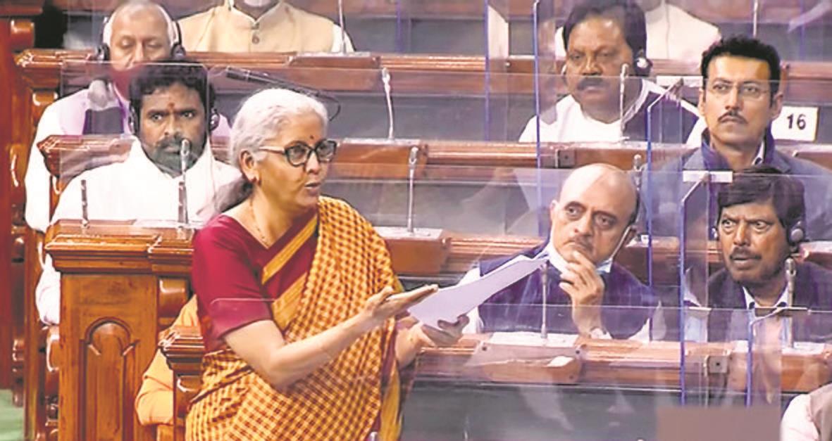 Budget Session: It was 'andha kaal' during Congress rule, says Finance Minister Nirmala Sitharaman