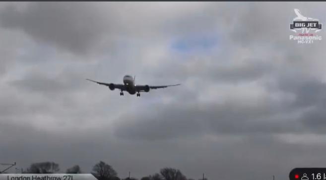 Watch: Video of Air India flight landing in London amid gusting wind of Storm Eunice goes viral