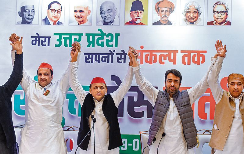 Parties’ narratives poles apart in UP elections