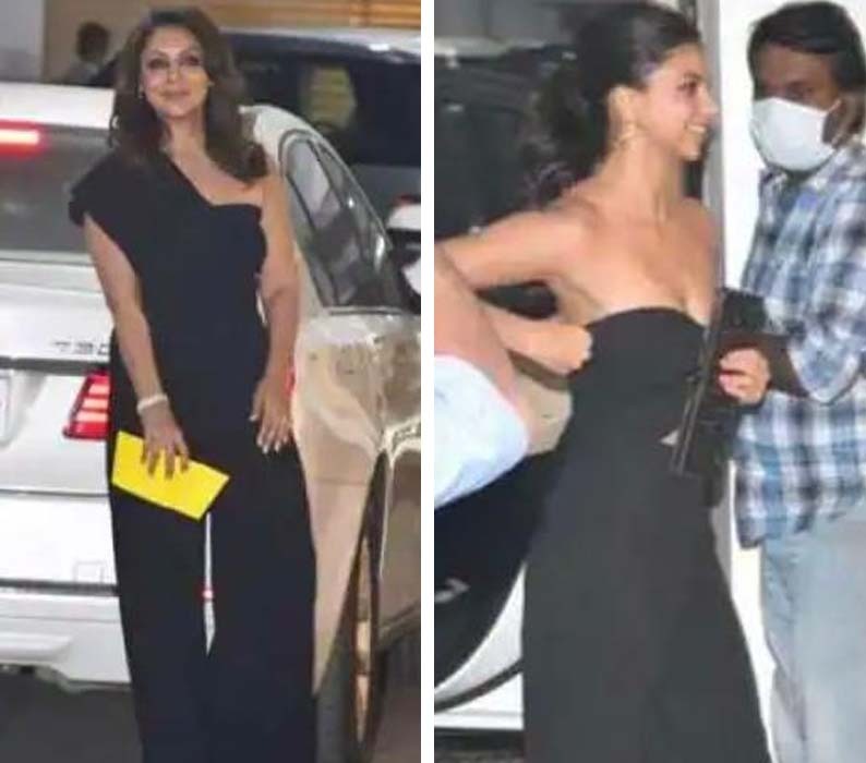 Shah Rukh Khan's wife Gauri Khan's first public appearance since son's arrest; Suhana Khan looks hot in black