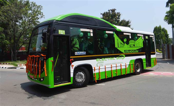 40 more electric buses in Chandigarh by July