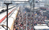 Over 1,500 devotees board special train for Varanasi