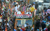 Priyanka Gandhi’s roadshow in Ludhiana draws massive crowd