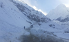 Avalanches block roads in Lahaul