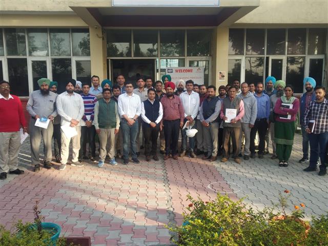 Industrial safety training held  at BHEL in Goindwal Sahib