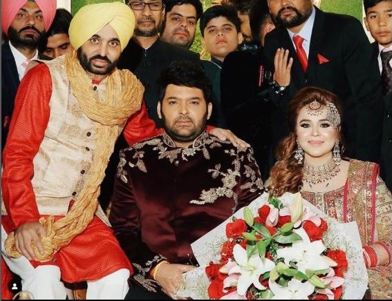 Old pal Kapil Sharma congratulates Bhagwant Mann, shares picture of the Punjab CM face from his wedding