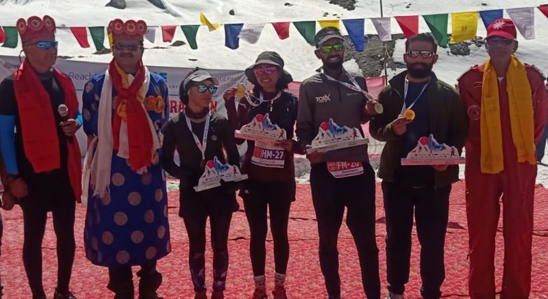 Himachal: Shashwat, Dolma win first snow marathon