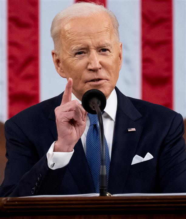 Biden flubs during his first State of Union address, calls Ukrainians ‘Iranian people’