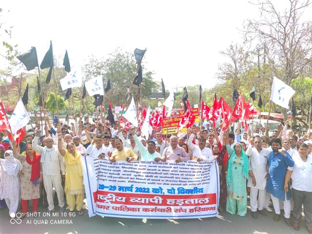 Haryana Roadways employees join strike, transport services hit