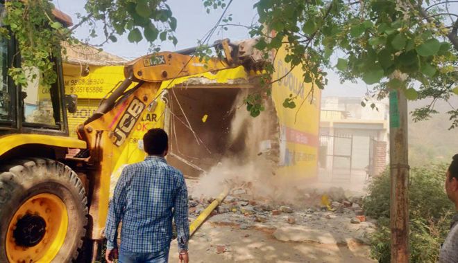 12 buildings demolished in Nalagarh