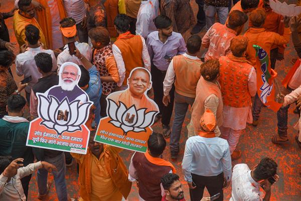 Uttar Pradesh election results 2022: Saffron reigns in UP as BJP scores thumping win, SP at distant second