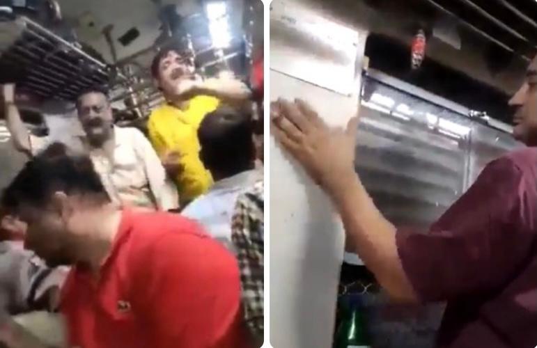 'Just pure bliss': Commuters sing and celebrate their post Covid reunion in Mumbai local