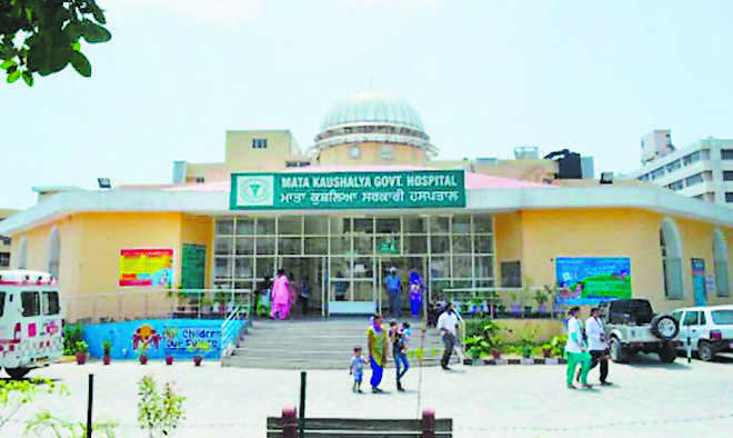 Government Mata Kaushalya Hospital in Patiala sans skin specialist