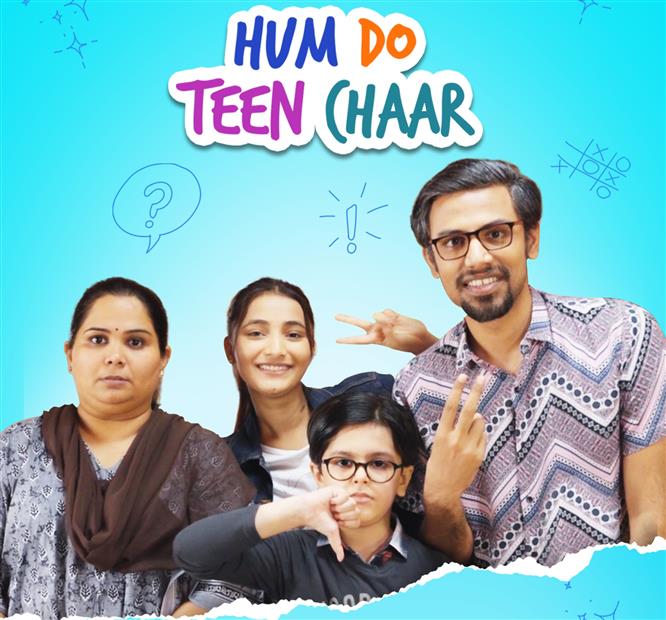 Sumukhi Suresh and Biswa Kalyan Rath are here to tickle our funny bones in Hum Do Teen Chaar