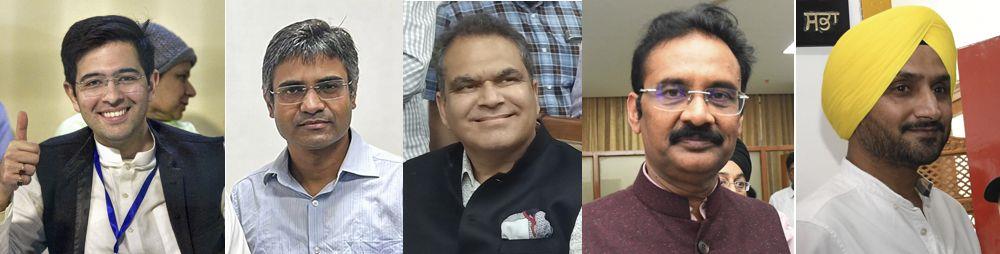 Rajya Sabha election: 2 poll strategists, 2 bizmen, cricketer file nominations from Punjab