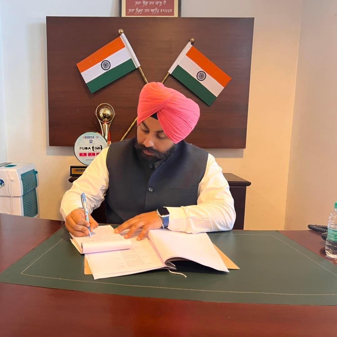 Harjot Singh Bains assumes office as Mines and Geology, Tourism and  Cultural Affairs, Jails and Legal