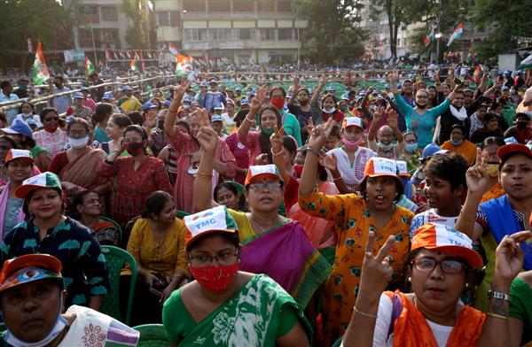 TMC decimates opposition in Bengal civic polls, wins 93 of 107 municipalities