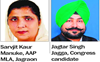 Manuke only AAP MLA elected again from Jagraon in district