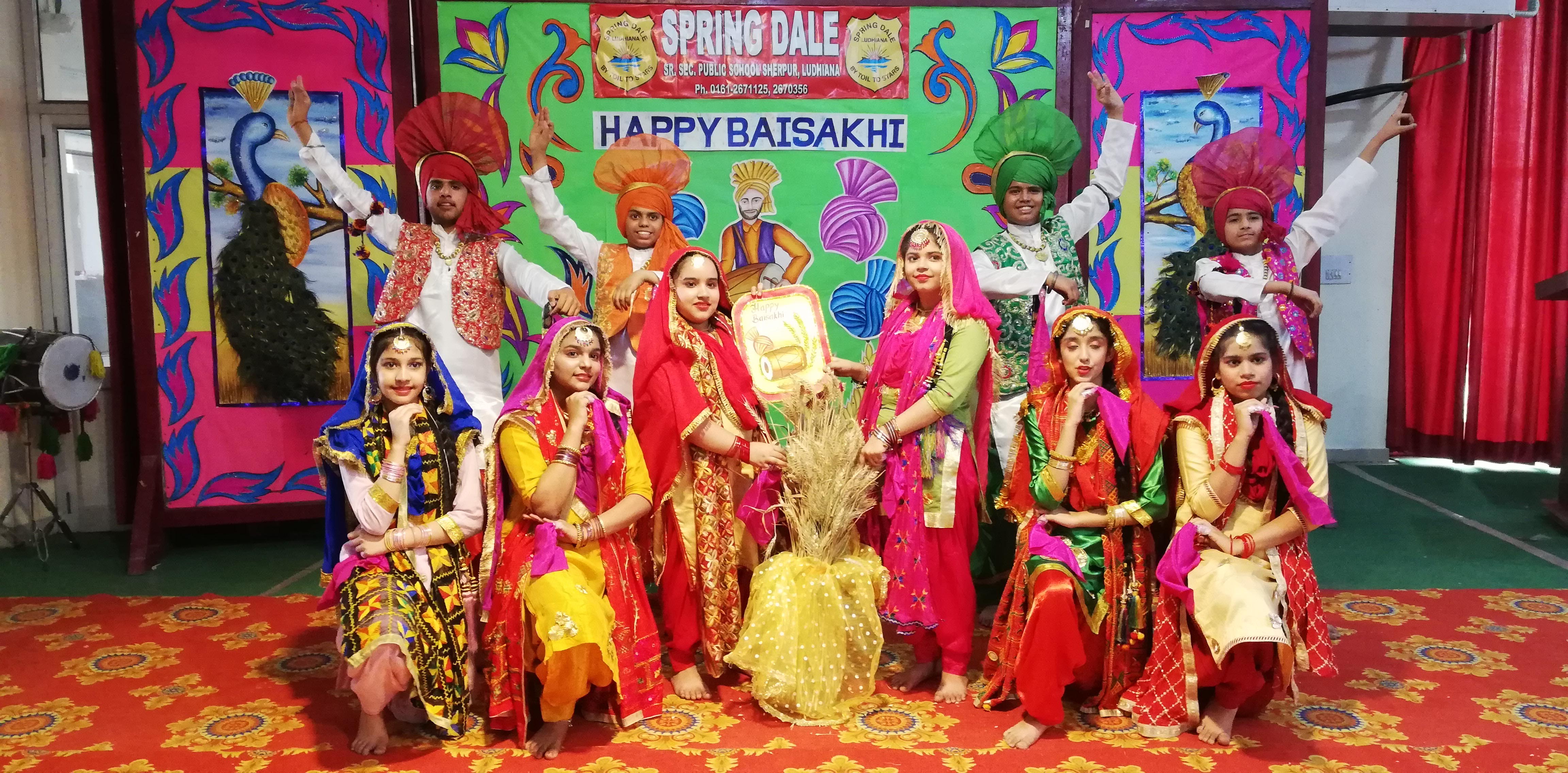 Spring Dale Play School celebrates Baisakhi