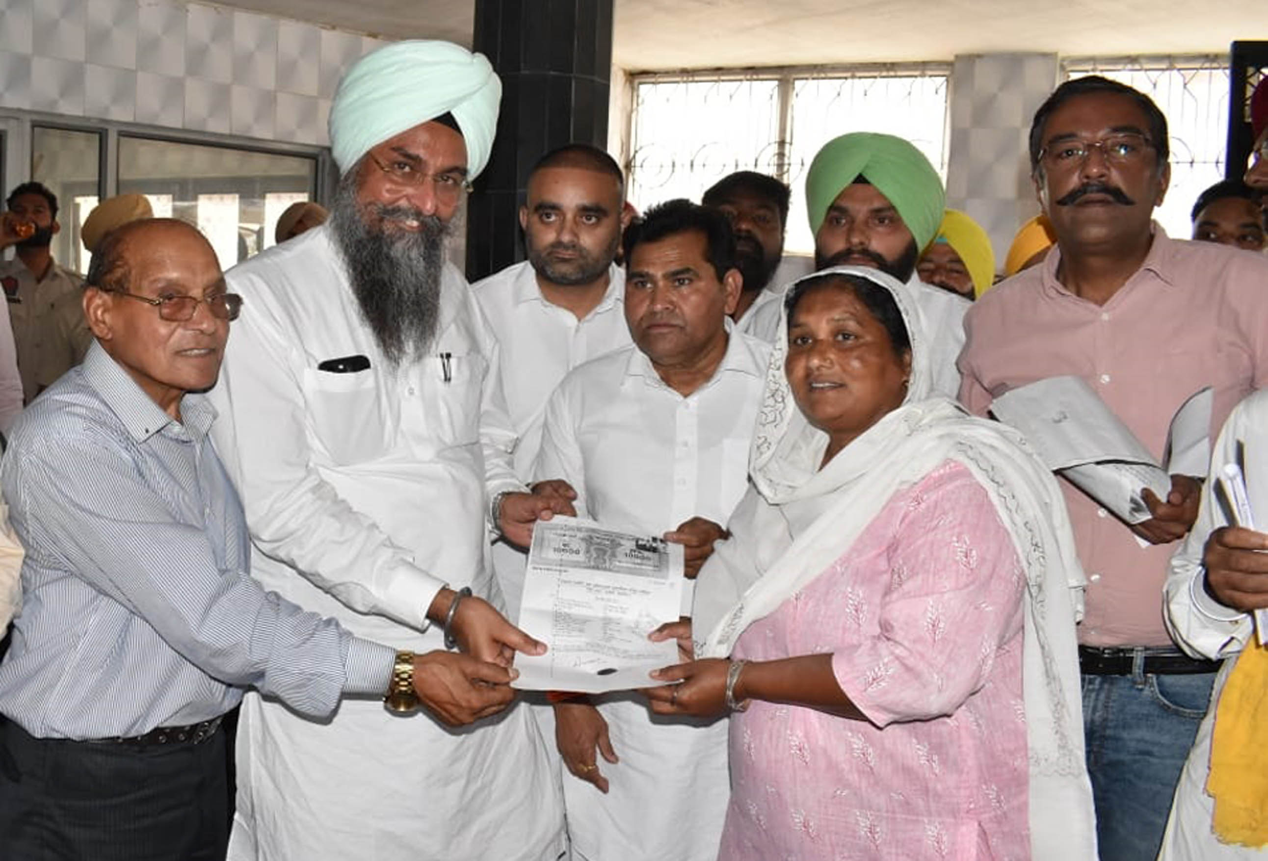Phillaur: Punjab Vidhan Sabha Speaker Kultar Singh Sandhwan begins land distribution to poor