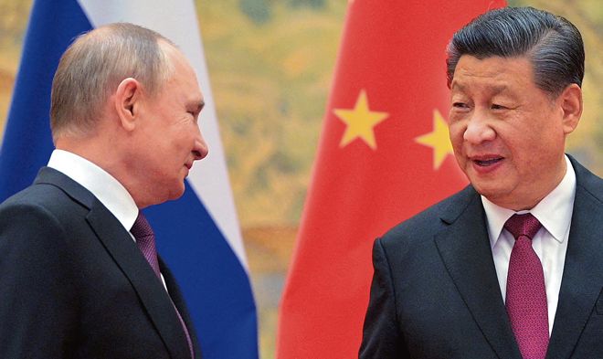 China determined to stand by Russia