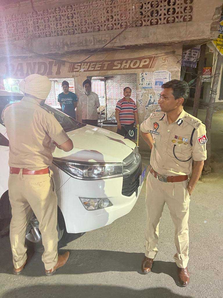 Ludhiana: PCR staff granted day off, top officers perform patrol duties