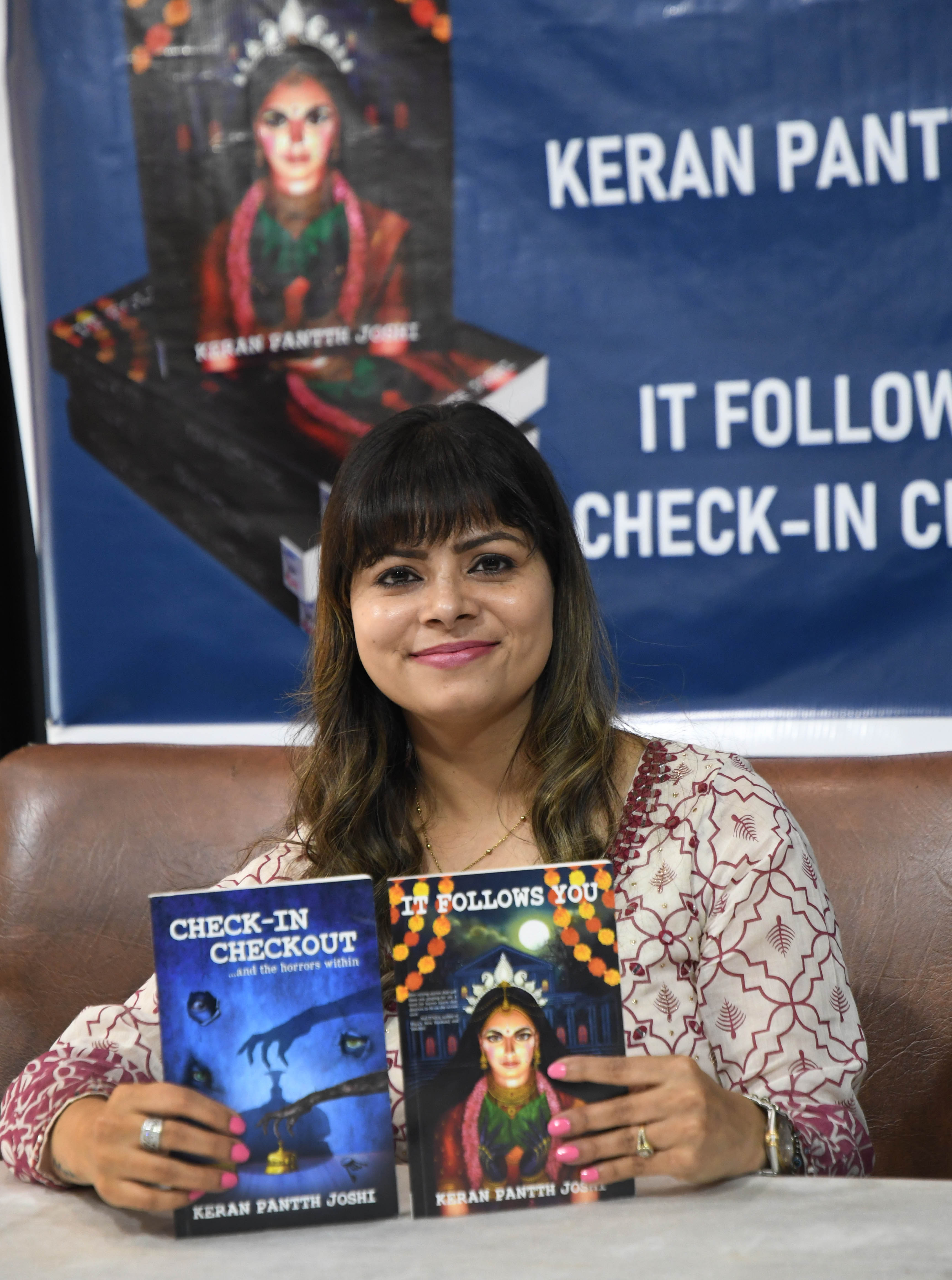 Keran Pantth Joshi's latest book Check-in Checkout is an anthology of stories